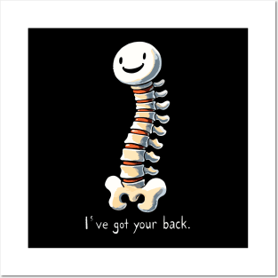 Got your back Medical Spine Pun Posters and Art